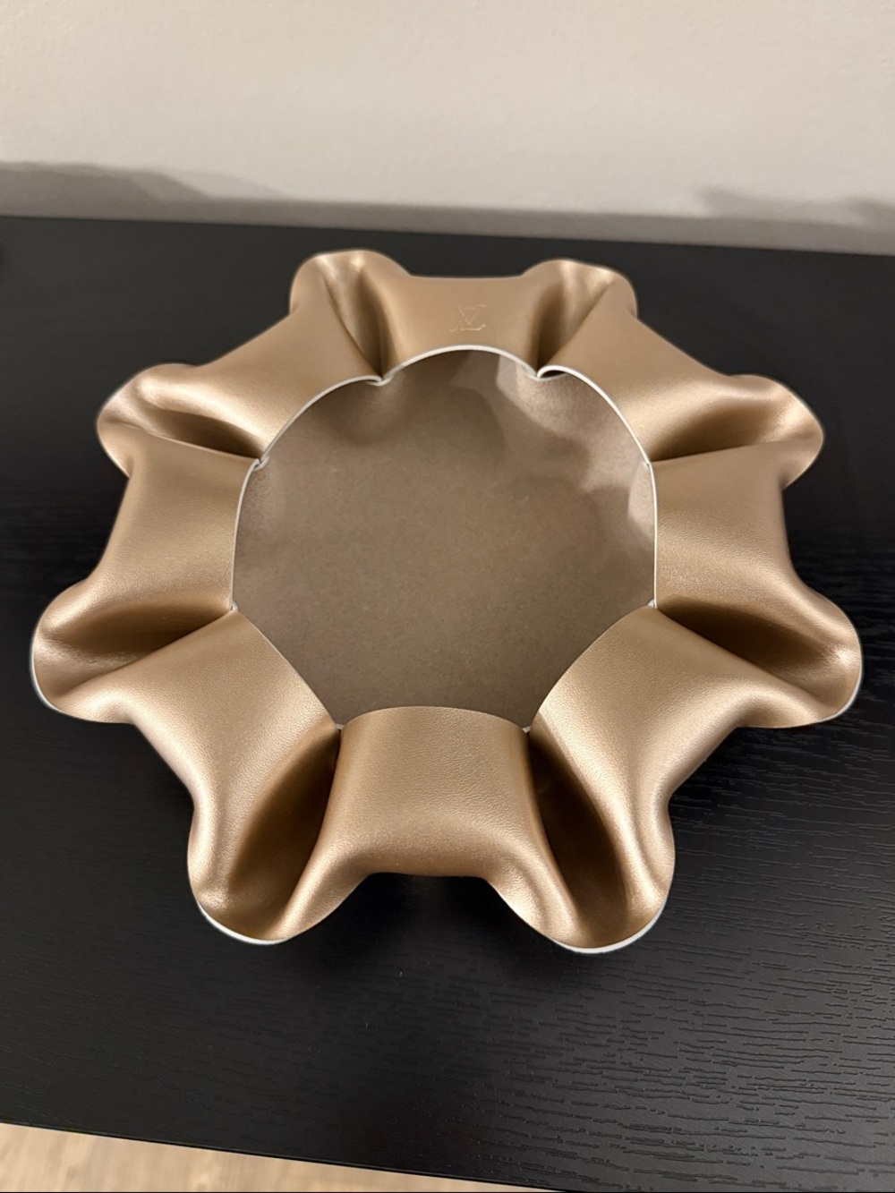 Louis Vuitton Metallic Gold Origami Bowl by Atelier Oï